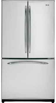 Ge Pfss5nfzss 25 1 Cu Ft French Door Refrigerator With 4 Adjustable Glass Shelves Climatekeeper System Multi Level Slide N Store System In The Door Condiment And Beverage Rack And Factory Installed Icemaker Stainless Steel