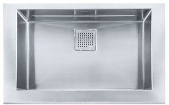 Franke Manor House Series MHXPKX11028 - Apron Front Single Bowl Stainless Steel Sink