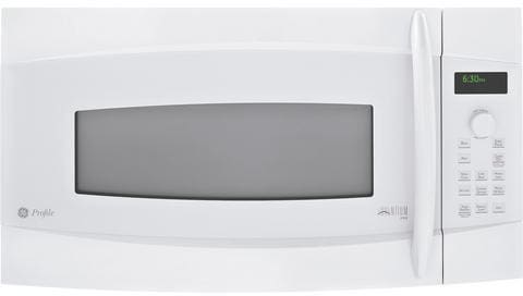 Ge Psa1200rww 1 7 Cu Ft Over The Range Speed Oven With 925 Microwave Cooking Watts Speedcook Technology Traditional Oven Warming Sensor Microwave And 300 Cfm Vent Fan White
