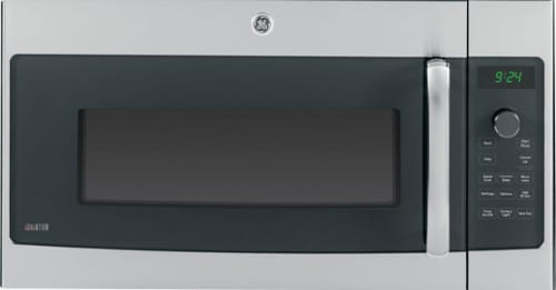Ge Psa9240sfss 1 7 Cu Ft Over The Range Microwave Oven With 975 Cooking Watts Three Speed 300 Cfm Venting System Advantium Speedcook Technology Convection Bake 2 Wire Oven Racks Custom Recipe Saver Halogen Heat And Proof