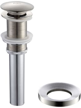Kraus PU15MR2BN - Pop-up Drain and Mounting Ring