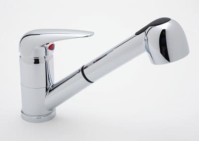 Rohl R3100apc Single Lever Pull Out Laundry Faucet With Stainless