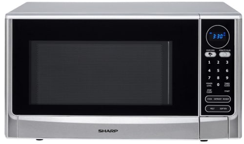 Sharp R403t 1 4 Cu Ft Countertop Microwave Oven With 100 Sharp R403t Stainless Steel