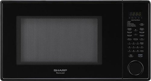 Sharp R409yk 1 3 Cu Ft Countertop Microwave Oven With 1 000
