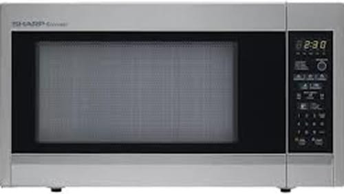 Sharp R551ZS 1.8 cu. ft. Countertop Microwave Oven with 1,100