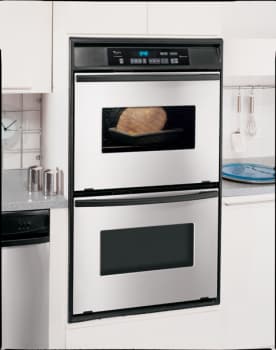 Whirlpool accubake double wall online oven