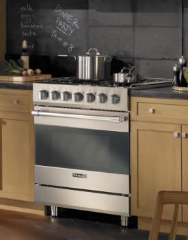 Viking RDSCG2305BSS 30 Inch Freestanding Gas Range with 5 Sealed ...