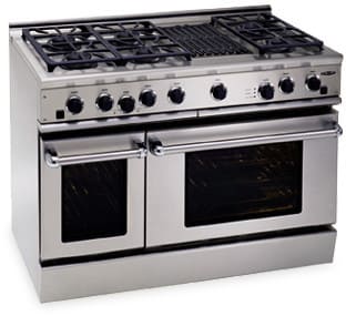 Dcs Rgs486glssl 48 Inch Slide In Gas Range With 5 Sealed Dual Flow