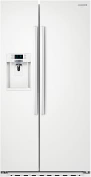 Samsung RS22HDHPNWW 36 Inch Counter Depth Side by Side Refrigerator ...