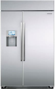 Samsung Rs27fdbtnsr 48 Inch Built In Side By Side Refrigerator