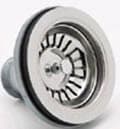 Rohl 733APC - Polished Chrome Manual Strainer Basket w/o Remote Pop-Up