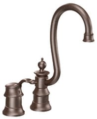 Moen S611orb Oil Rubbed Bronze One Handle High Arc Bar Faucet