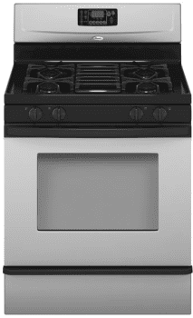 Whirlpool SF367LXSS 30 Inch Freestanding Gas Range with AccuSimmer
