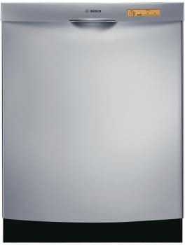 Bosch She68m05uc Semi Integrated Dishwasher With 6 Wash Cycles Platinum Premium Racks 19 Hours Delay Start And Silence Rating Of 45 Db Stainless Steel