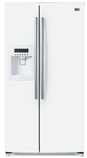 Lg Lrsc26941st 25 7 Cu Ft Side By Side Refrigerator With 8 Sensor Electronic Temperature Controls Optibin Humidity Crisper Stainless Steel