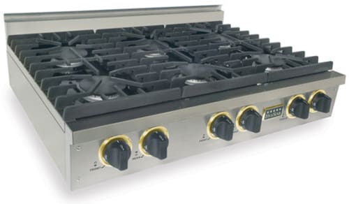 FiveStar TTN031S - Stainless Steel with Brass Trim