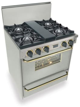 FiveStar TTN2607BSW - Stainless Steel with Brass Trim