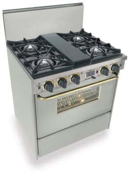 FiveStar TTN275BSW - Stainless Steel with Brass Trim