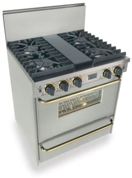 FiveStar TTN2817BSW - Stainless Steel with Brass Trim