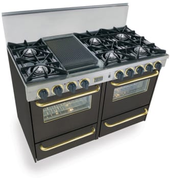 FiveStar TPN5107SW - Black with Brass Trim