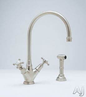 Rohl Perrin and Rowe Traditional Collection U4707XAPC2 - Satin Nickel