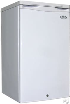 Sunpentown UF311W 2.8 cu. ft. Compact Upright Freezer with 4 Pull