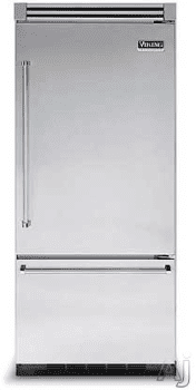 Viking VCBB363SS 36 Inch Built-in Bottom-Freezer Refrigerator with