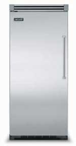 Viking VCFB536LSS 36 Inch Quiet Cool Built-in Upright Freezer with