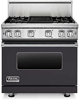 Viking Vgr7364ggg 36 Inch Pro Style Gas Range With 4 Viking