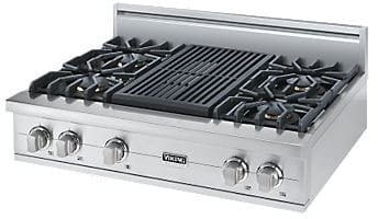 Viking VGRT5364QSS 36 Inch Pro-Style Gas Rangetop with 4 VSH Pro