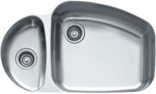 Franke VNX160LH 33 Inch Undermount Double Bowl Stainless Steel