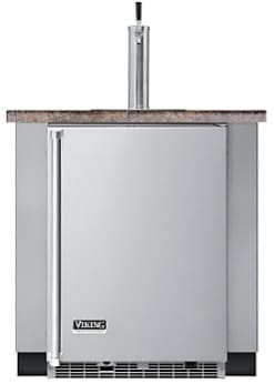 Viking VUBD1401TRSS 24 Inch Undercounter Outdoor Half-Keg Beer
