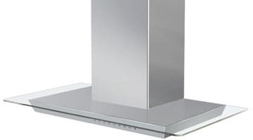 洋楽 HOODFACTOR Wolf VW45G 45 Inch Wall Mount Chimney Range Hood with Optional