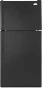 Whirlpool W8TXNGFWB 17.6 cu. ft. Top-Freezer Refrigerator with ClearVue ...