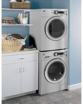 GE WCVH4815KMS 24 Inch 2.2 cu. ft. Front Load Washer with 10 Wash ...