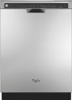 Whirlpool Wdl785saam Full Console Dishwasher With 15 Place Settings 6 Wash Cycles Sensor Cycle 6 Options Nsf Sani Rinse Option Stainless Steel Interior And 51 Dba