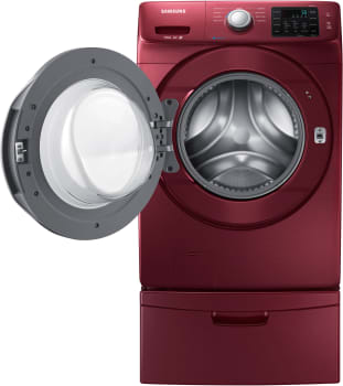 Samsung WF42H5200AF 27 Inch 4.2 cu. ft. Front Load Washer with Steam