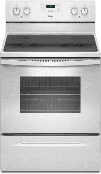 Whirlpool WFE510S0AW 30 Inch Freestanding Electric Range ...