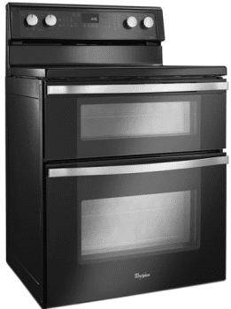 Whirlpool Wge755c0be 30 Inch Freestanding Electric Double Oven Range Whirlpool Wge755c0be Black Ice