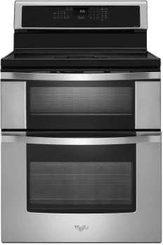 Whirlpool WGI925C0BS 30 Inch Freestanding Electric Range Double