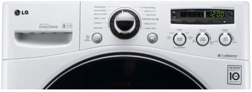 LG WM3150HWC 27 Inch Front-Load Washer with 4.3 cu. ft. Capacity, 12 ...