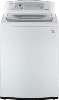 Lg 5 5 Cu Ft 12 Cycle Top Loading Washer With Turbowash3d Technology White Wt7800cw Best Buy