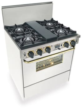 FiveStar WTN275SW - White with Brass Trim