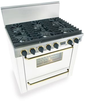 FiveStar WPN3117SW - White with Brass Trim