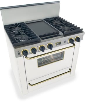 FiveStar WPN3317SW - White with Brass Trim