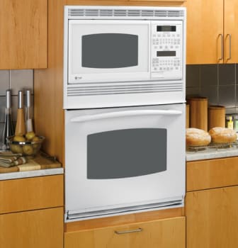 Ge profile combination wall oven top