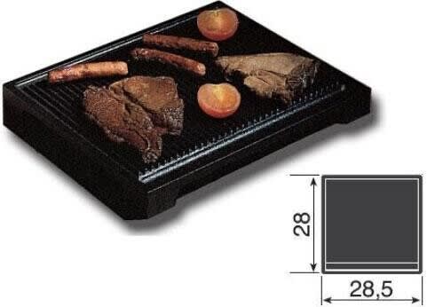 Ilve A00606 - Small Flat Cast Iron Steak Grill Pan