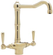 Rohl Country Kitchen Collection A1679LMTCB2 - Inca Brass