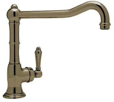 Rohl Country Kitchen Collection A365011LPTCB2 - Tuscan Brass (shown with metal handle)