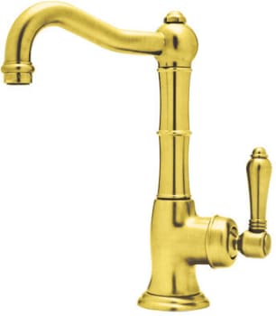 Rohl Country Kitchen Collection A365065LPIB2 - Inca Brass (shown with metal handle option)